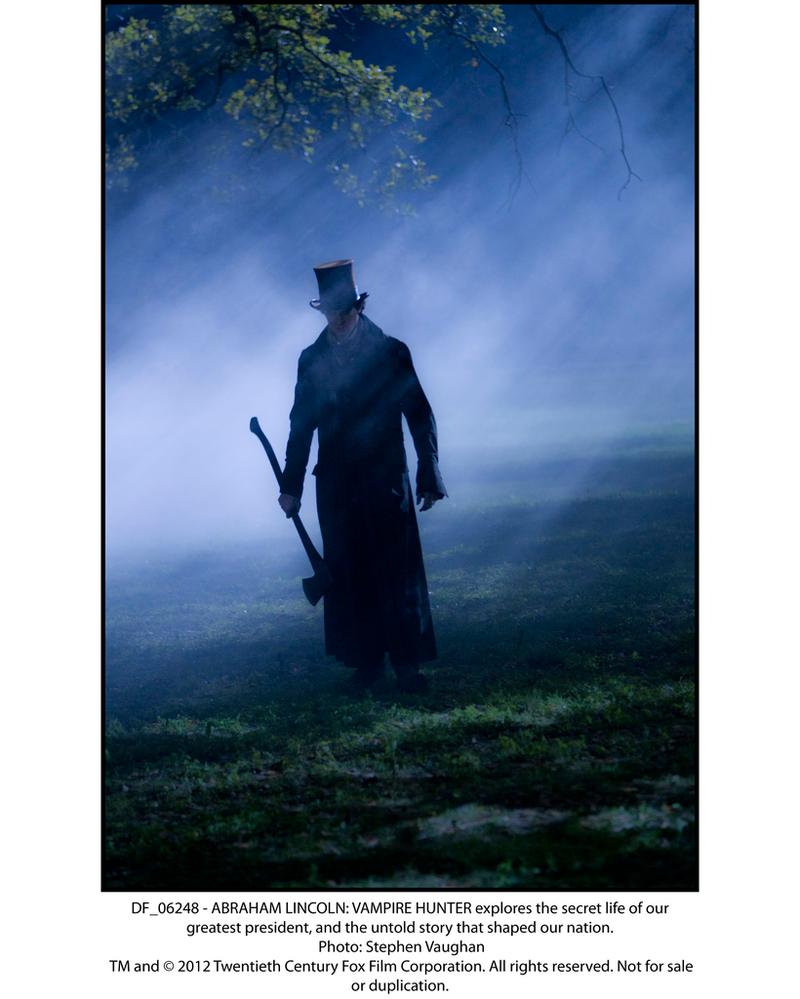 Illustration for article titled Abraham Lincoln: Vampire Hunter photos reveal old-school vampire-killing secrets